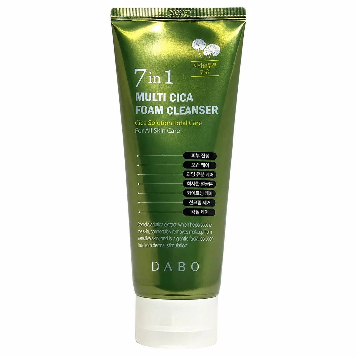 Dabo 7 In 1 Multi Cica Foam Cleanser 180 ml