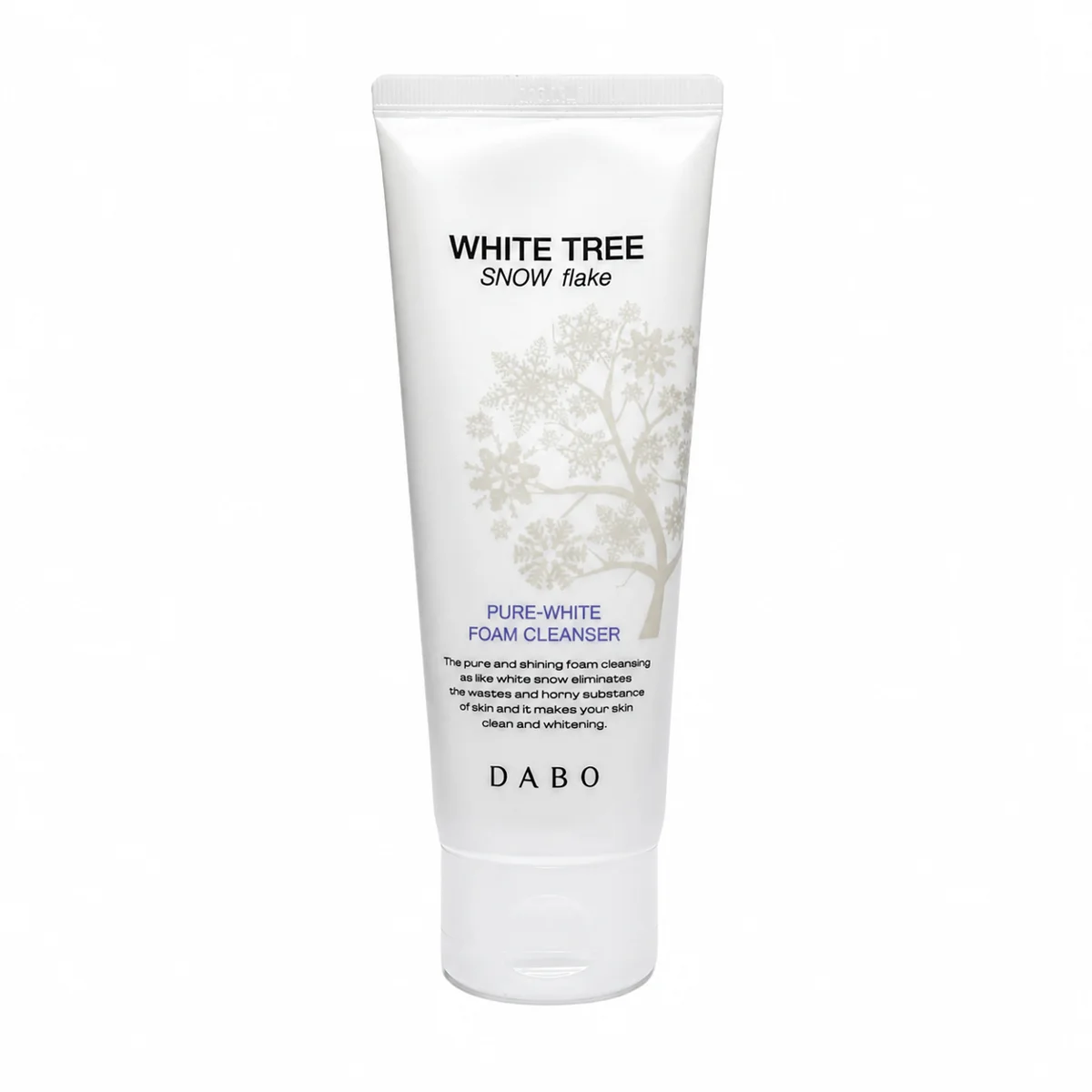 Dabo White Tree Snow Flake Pure White Foam Cleanser 150 ml