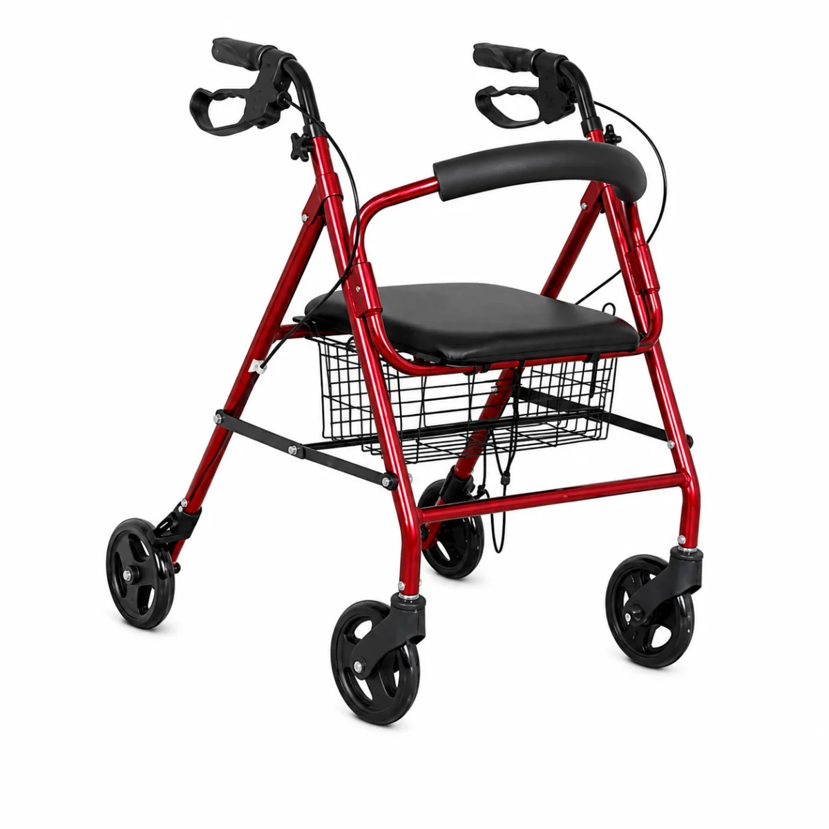 Rehabilitation Walker Rollator with Seat