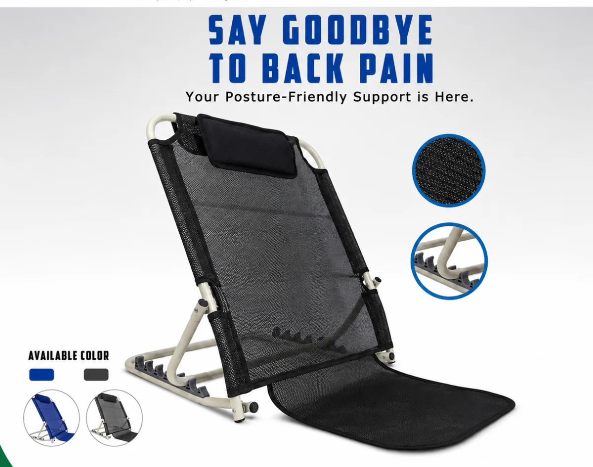 Foldable & Portable Back Support Chair for Patients