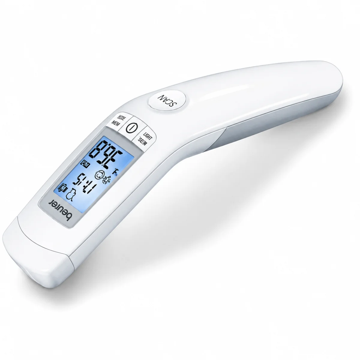 Contactless infrared clinical thermometer