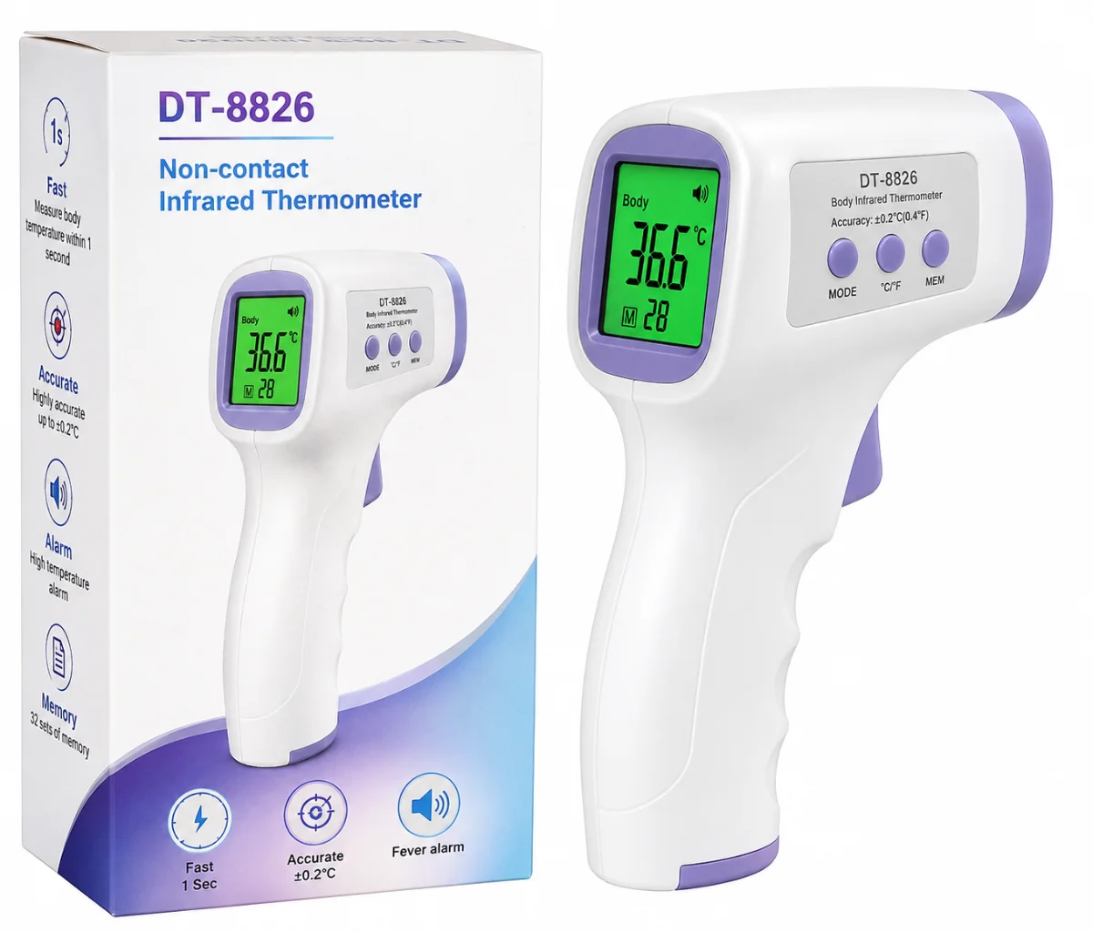 Infrared Thermometer DT-8826