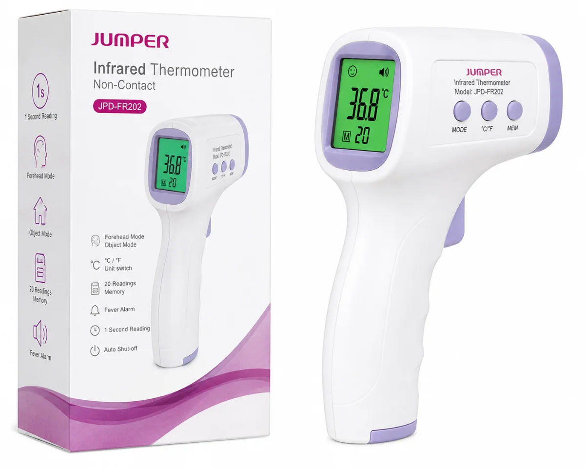 Jumper JPD-FR202 Infrared Non-Contact Thermometer